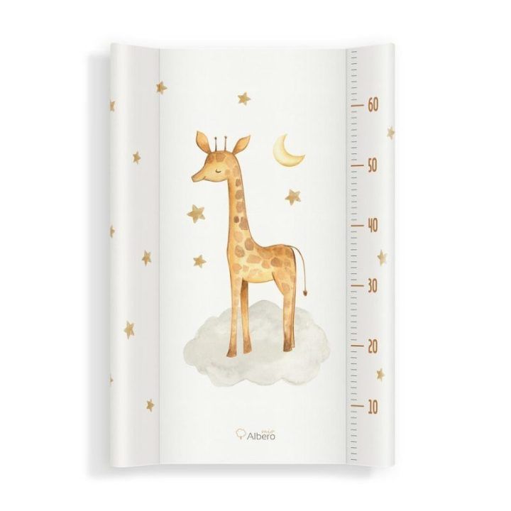 Kietas vystymo kilimėlis 70×47 cm su PVC danga ALBERO MIO