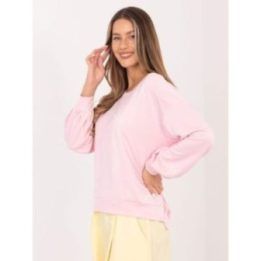 Moteriška šviesiai rožinė palaidinė be kapišono