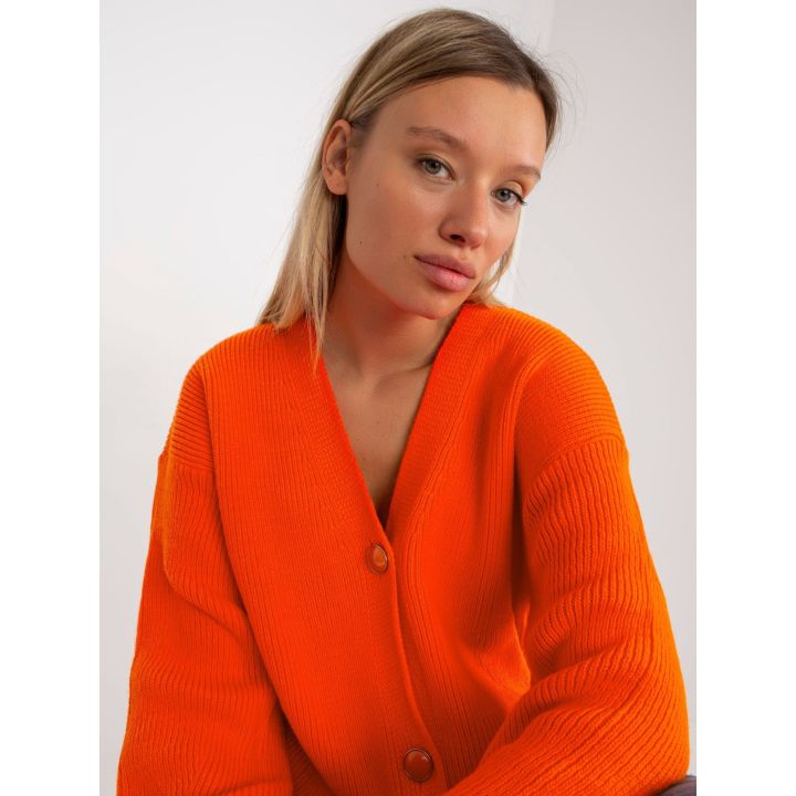 Oranžinis megztinis