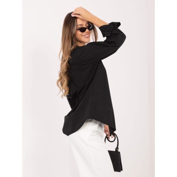 Juoda klasikinė moteriška palaidinė IT KS-97597.29