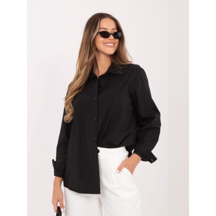 Juoda klasikinė moteriška palaidinė IT KS-97597.29