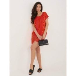 Oranžiniai moteriški šortai D73771M62489KD