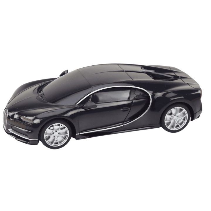 Bugatti Veyron Chiron 1:24 nuotoliniu būdu valdomas modelis, juodas