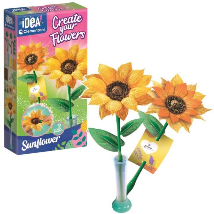 Idea Art Mini gėlių rinkinys Saulėgrąža Clementoni 18347