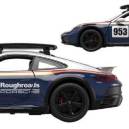 Porsche 911 Dakar RASTAR 1:14 nuotoliniu būdu valdomas modelis