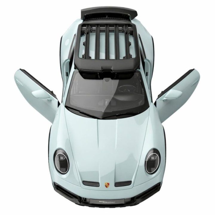 Porsche 911 Dakar R/C 1:14 Rastar — nuotoliniu būdu valdomas automobilis