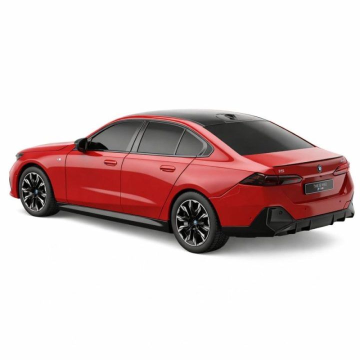 BMW i5 nuotolinio valdymo automobilis 1:24, raudonas, Rastar