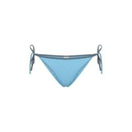 Rožiniai moteriški bikini apatukai su raišteliais
