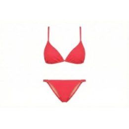 Dviejų dalių raudonas bikini