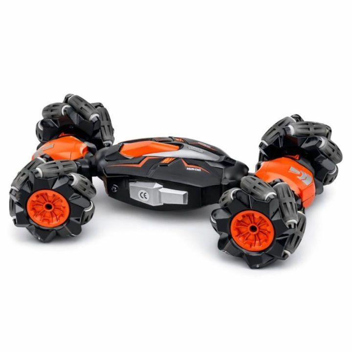 Valdomas žaislinis Twist automobilis 1:16, oranžinis