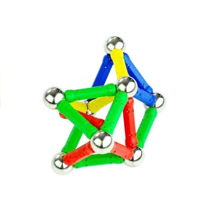Magnetinių detalių rinkinys Magnastix, 560 vnt