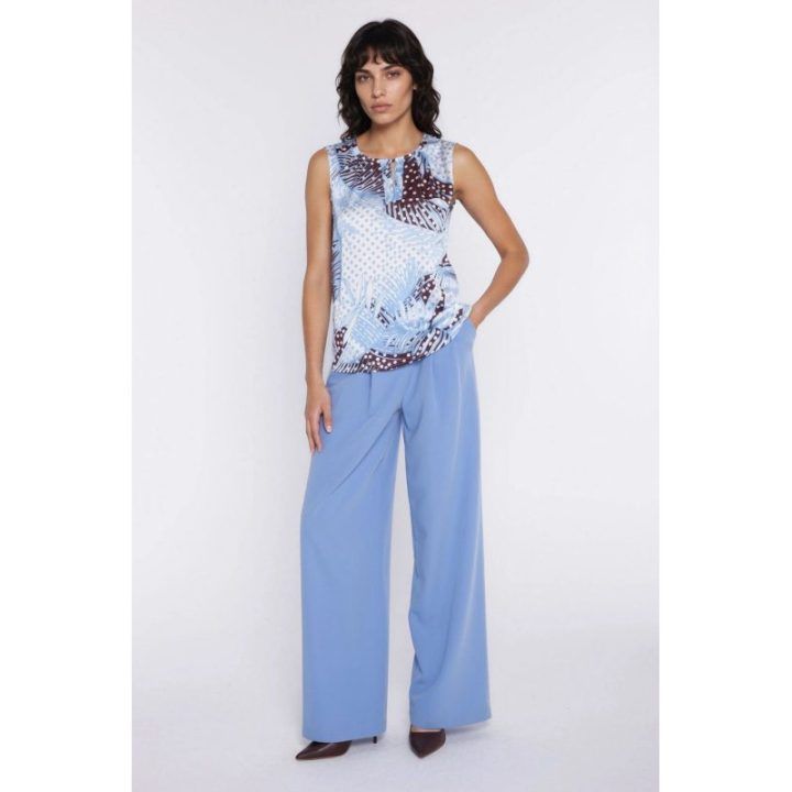 Moteriškos wide leg kelnės Nife 227149
