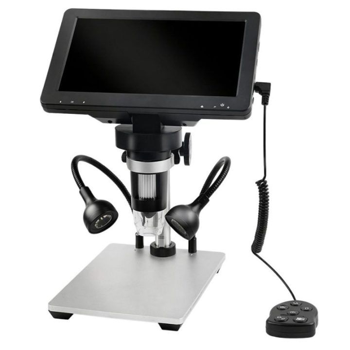 Skaitmeninis mikroskopas 1200x su 7 colių LCD ekranu