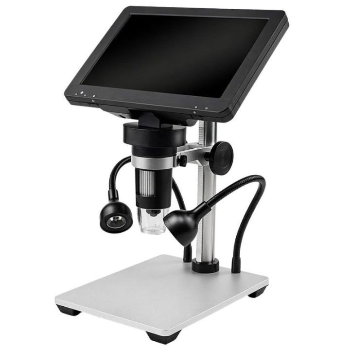 Skaitmeninis mikroskopas 1200x su 7 colių LCD ekranu