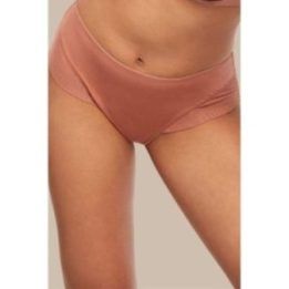Moteriškos aukšto liemens kelnaitės Kinga Comfort P-861/2, tamsiai rožinės