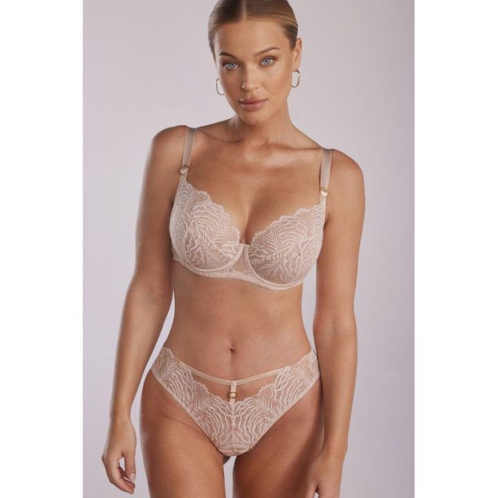 Minkšta liemenėlė Kinga Luna SC-1101, smėlio spalvos