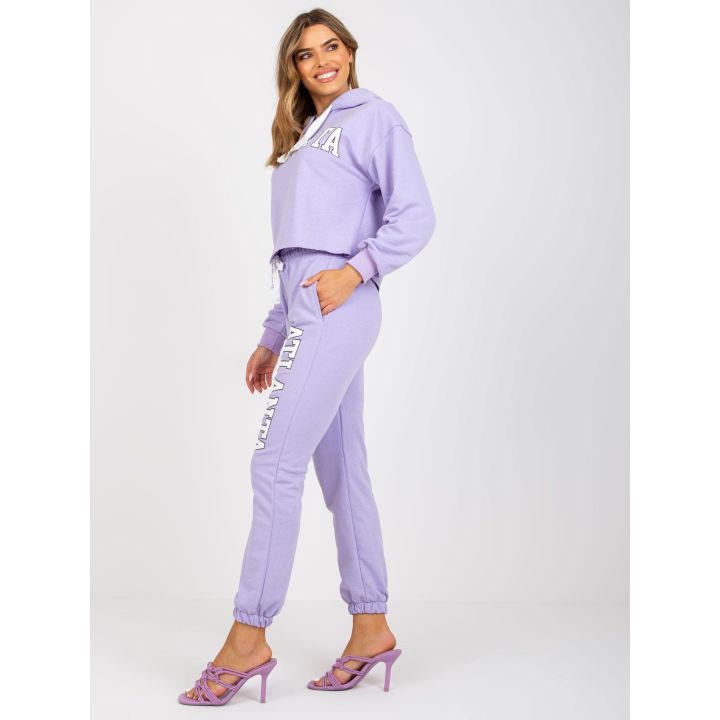 Šviesiai violetinės spalvos rinkinys