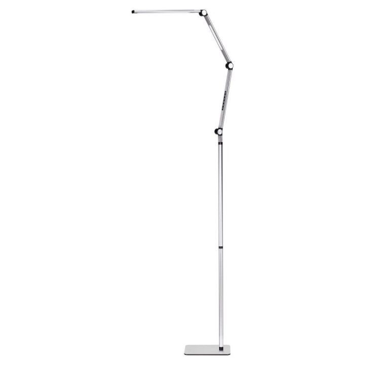 LED darbų lempa Yoga 22 W, sidabrinė
