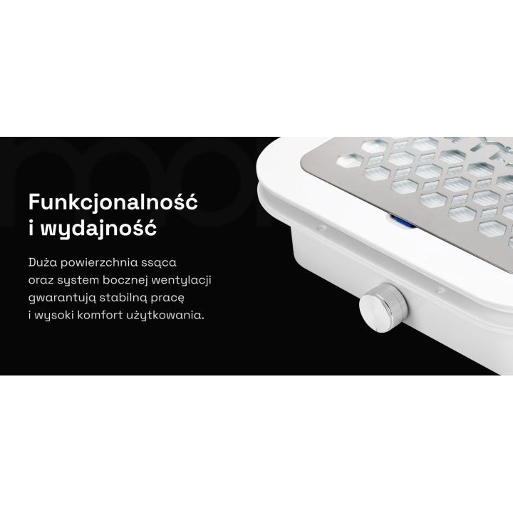 MOMO P30 įmontuojamas dulkių siurblys nagams, 60 W, baltas