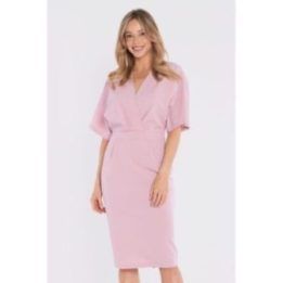 Stylove dieninė suknelė – violetinė