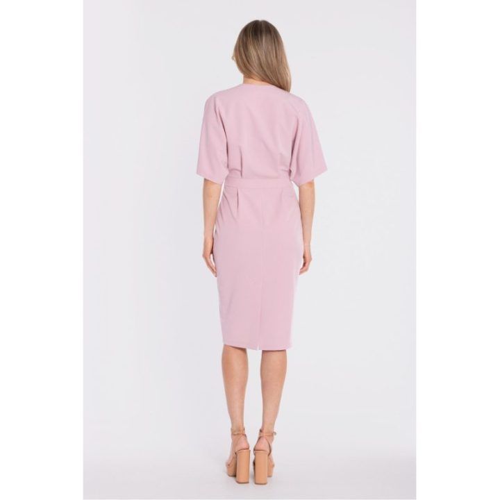 Stylove dieninė suknelė – violetinė