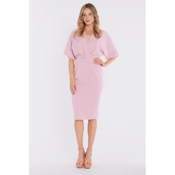 Stylove dieninė suknelė – violetinė