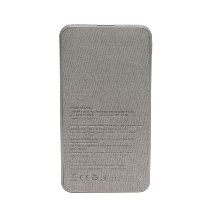 Denver PBS-5004 5000 mAh išorinė baterija