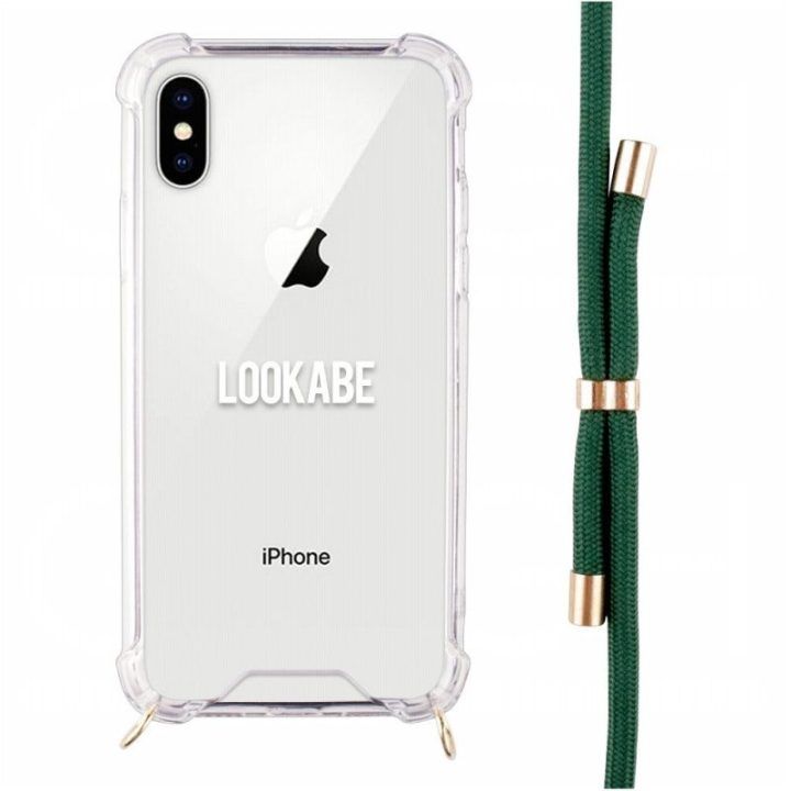 Telefono dėklas su kaklo dirželiu iPhone X/Xs