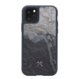 Telefono dėklas Woodcessories Stone Edition iPhone 11 Pro Max, Camo Gray