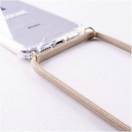 Lookabe telefono dėklas su kaklo dirželiu iPhone 7/8 Plus, auksinės smėlio spalvos