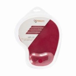 Raudonas gelinis pelės kilimėlis Sbox MP-01R