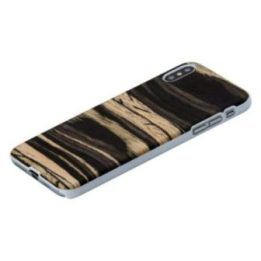 Telefono dėklas iPhone XS Max, baltas ebenuotas