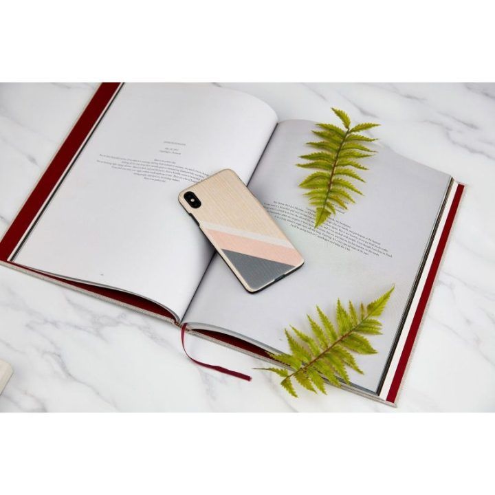 Telefono dėklas iPhone XS Max, Pink Suit Black