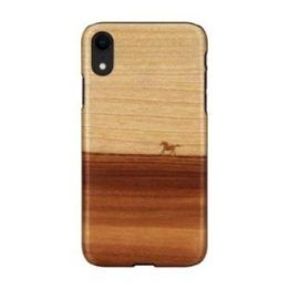 Juodas telefono dėklas iPhone XR, MAN&WOOD Mustang