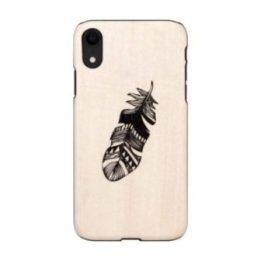 MAN&WOOD telefono dėklas iPhone XR, Indian Black