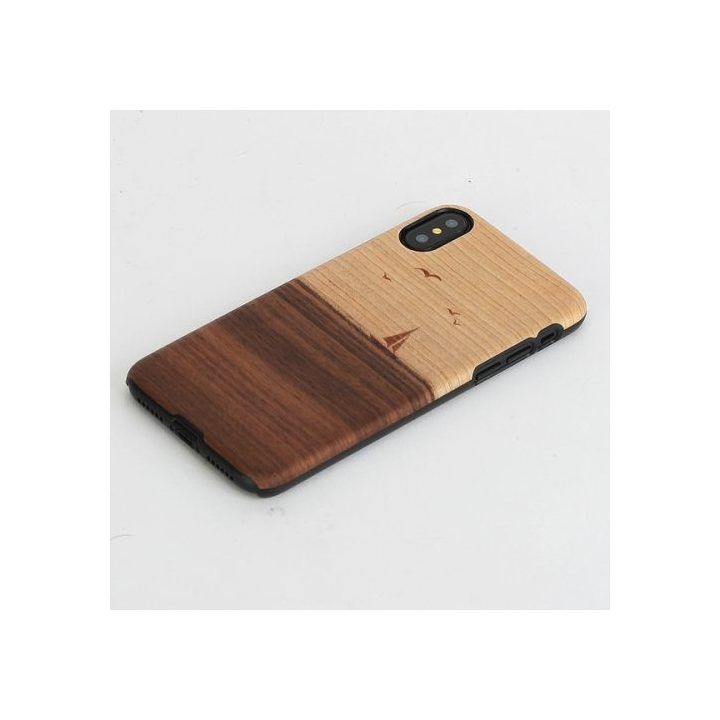 Juodas telefono dėklas iPhone X/XS