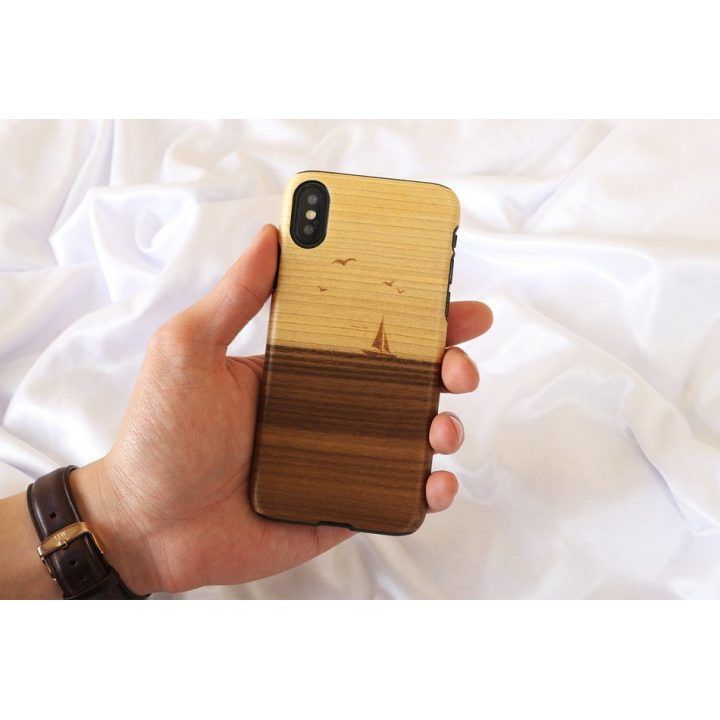 Juodas telefono dėklas iPhone X/XS