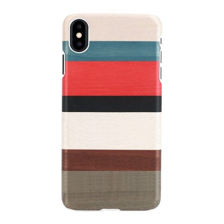 MAN&WOOD telefono dėklas iPhone X/XS, Corallina White