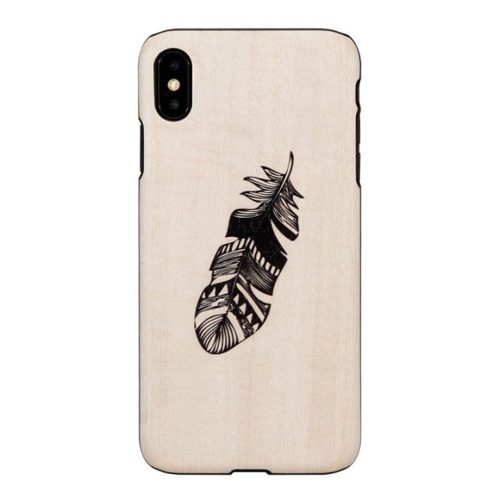 MAN&WOOD telefono dėklas iPhone X/XS, Indian Black