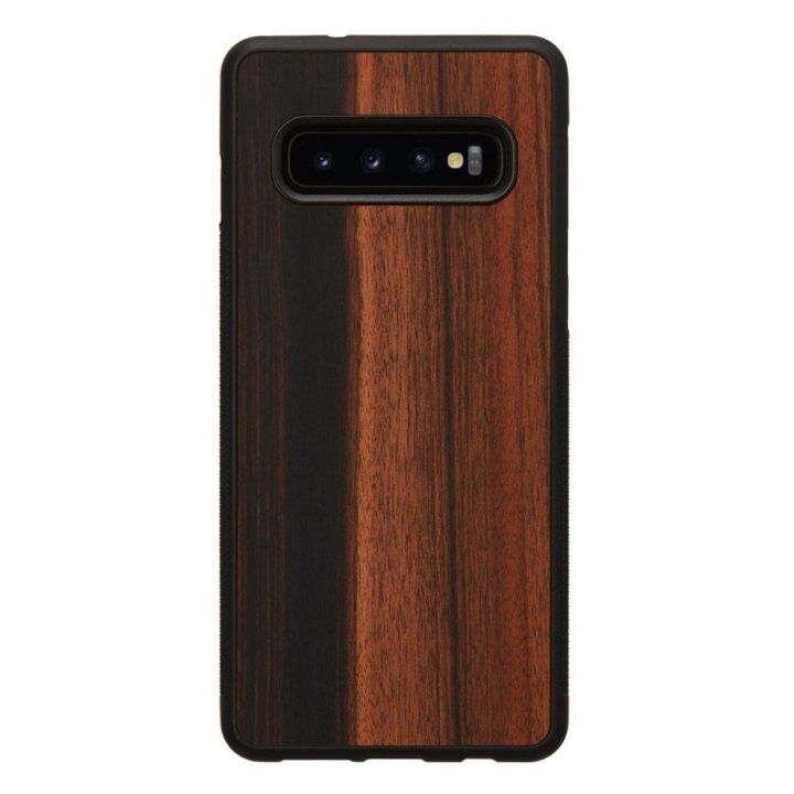 Telefono dėklas MAN&WOOD Galaxy S10, juodas