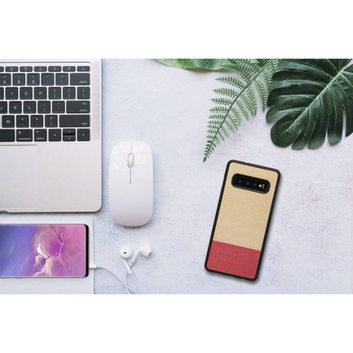 Juodas telefono dėklas Samsung Galaxy S10