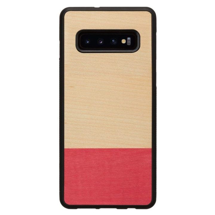 Juodas telefono dėklas Samsung Galaxy S10+