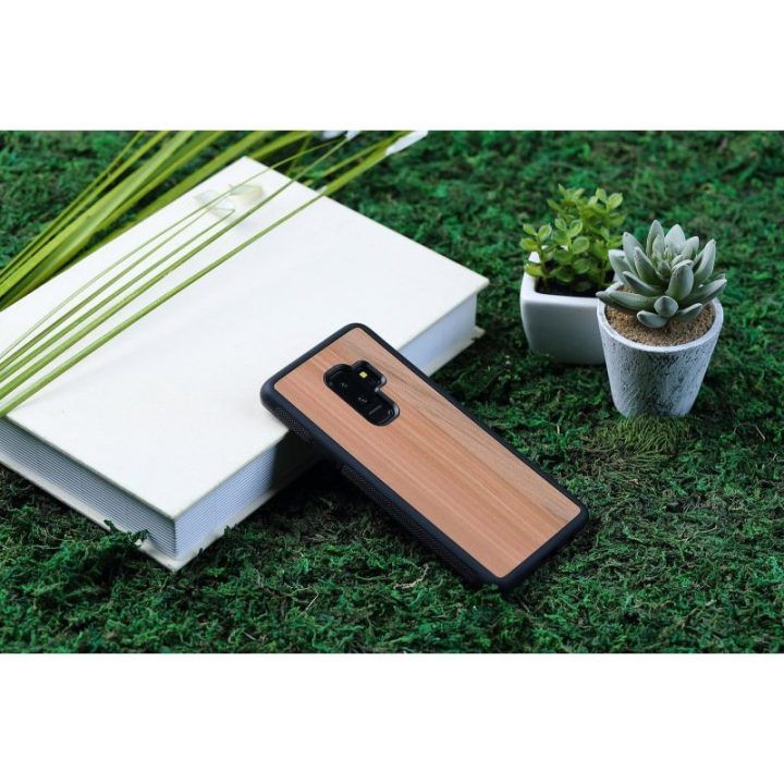 Telefono dėklas Samsung Galaxy S9+ (G965), kapučino ir juodas