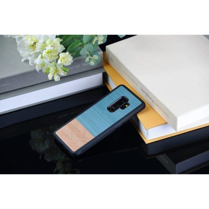Telefono dėklas Samsung Galaxy S9+ – juodas denim