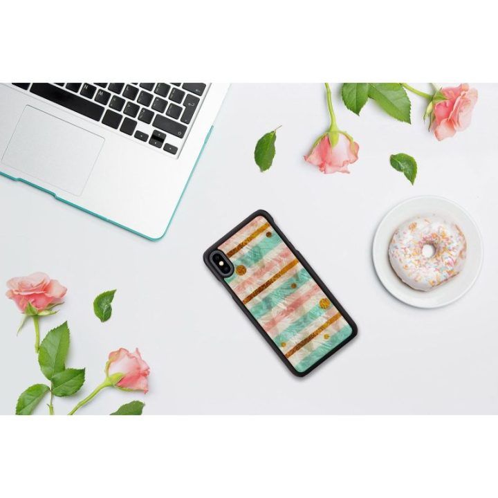 Telefono dėklas iPhone XS Max, „Pop Mint Black“