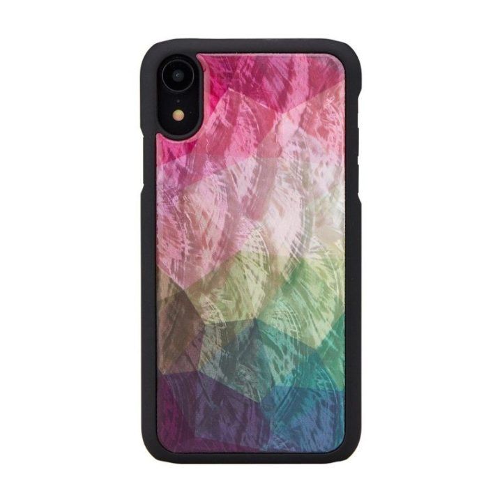 Juodas telefono dėklas iPhone XR