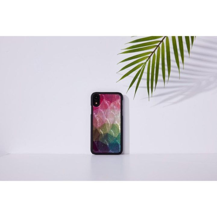 Juodas telefono dėklas iPhone XR