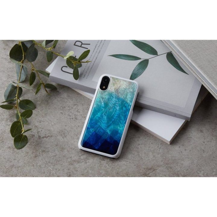 Telefono dėklas iPhone XR, Blue Lake White