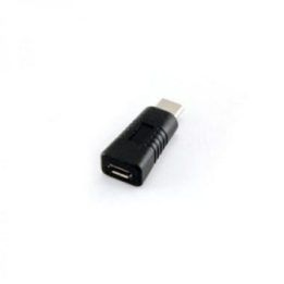 USB-C į Micro USB OTG adapteris, juodas