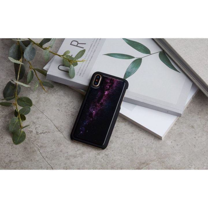 Telefono dėklas iPhone XS/S, Milky Way Black